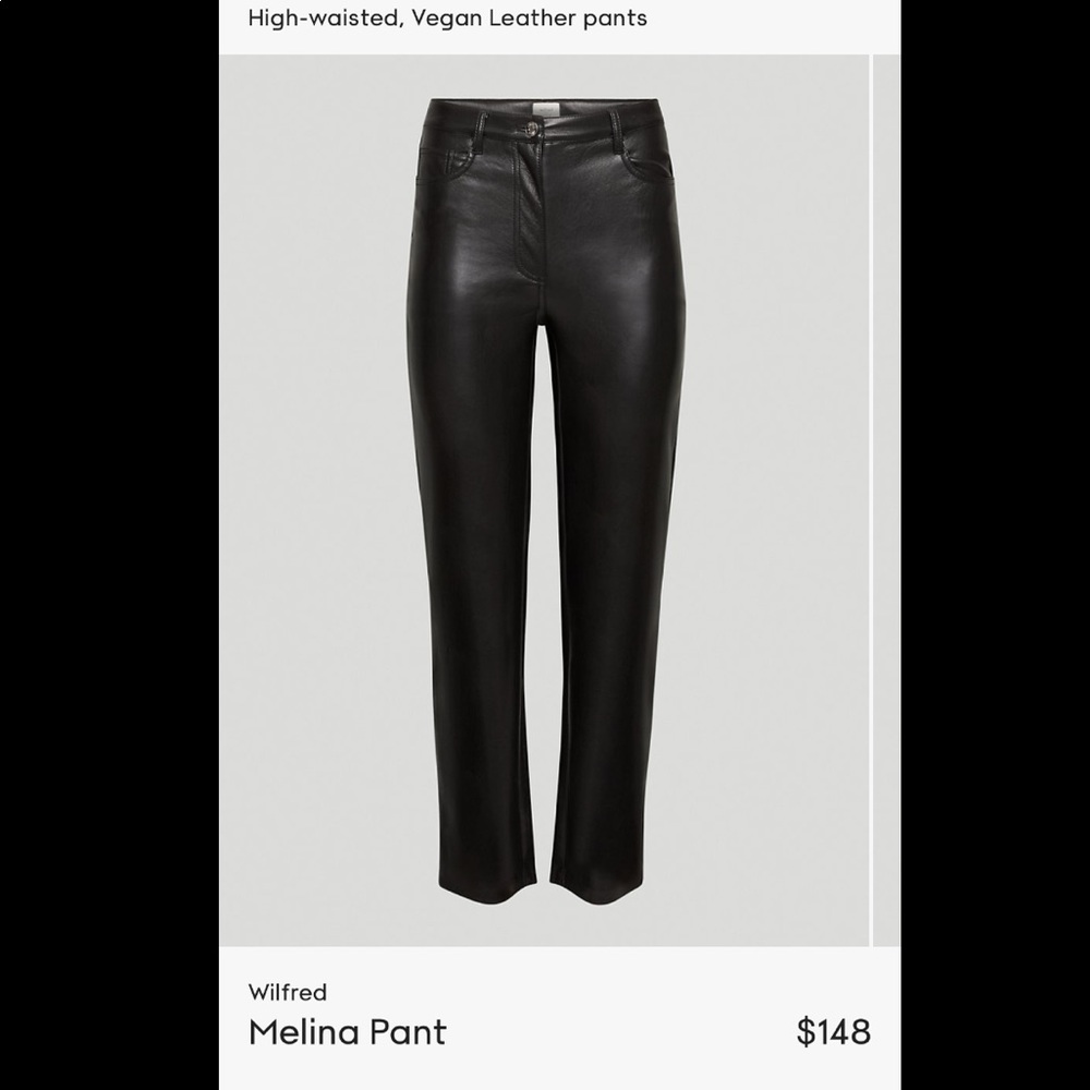 Aritizia Melina pant - black